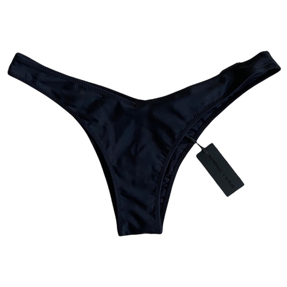 Kendall + Kylie High Cut Bikini Bottoms - Picture 1 of 6